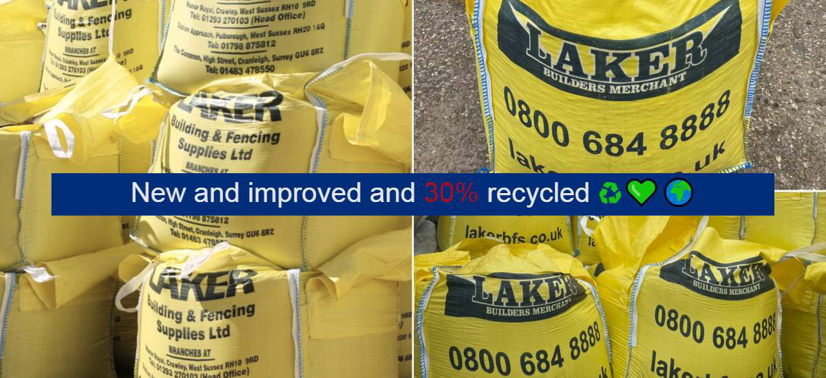 Laker introduces recycled bulk bags